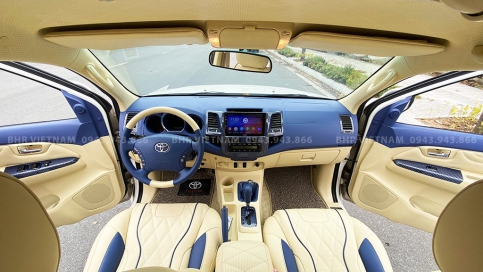 Đổi màu nội thất - Bọc ghế da Nappa ô tô Toyota Fortuner: Cao cấp, Form mẫu chuẩn, mẫu mới nhất
